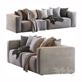 D Cello Taos Brown Right Arm Corner Sectional